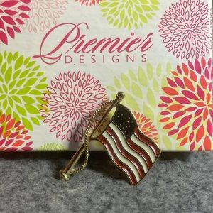 Premier designs old glory pin